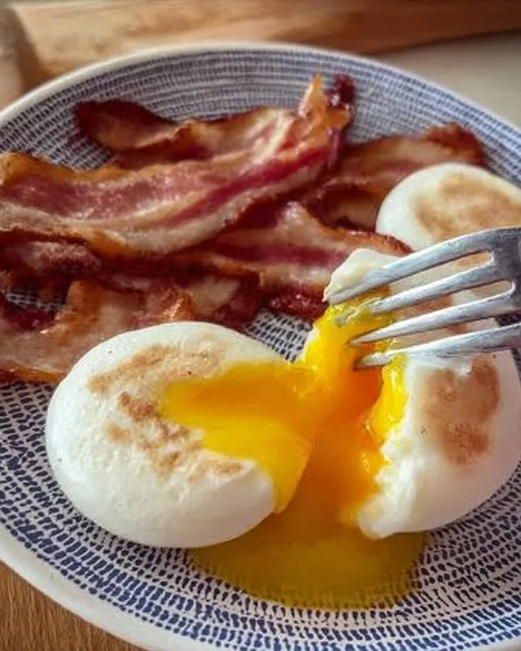 Delicious air fryer eggs served on a plate, showcasing a fluffy texture.