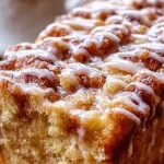 Delicious Amish Apple Fritter Bread, a sweet and spiced baked treat.