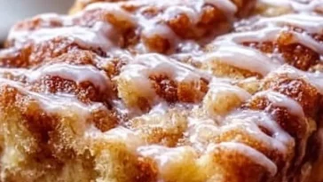 Delicious Amish Apple Fritter Bread, a sweet and spiced baked treat.