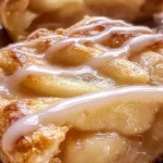 Delicious Chicago-style bakery apple slices with fresh apple filling.