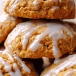 Delicious pumpkin cake mix cookies fresh out of the oven