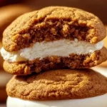 Delicious Pumpkin Cheesecake Cookies with cream cheese frosting and fall spices