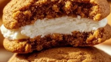 Delicious Pumpkin Cheesecake Cookies with cream cheese frosting and fall spices