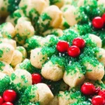 Plate of delicious Cream Cheese Spritz Cookies ready to be enjoyed