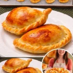 Delicious homemade empanadas served on a rustic plate