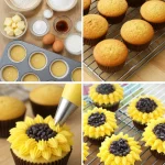 Gorgeous cupcakes displayed in vibrant colors and elegant designs.